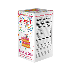 Birthday Cake "FlavorPaks" 10 pack of flavor packets